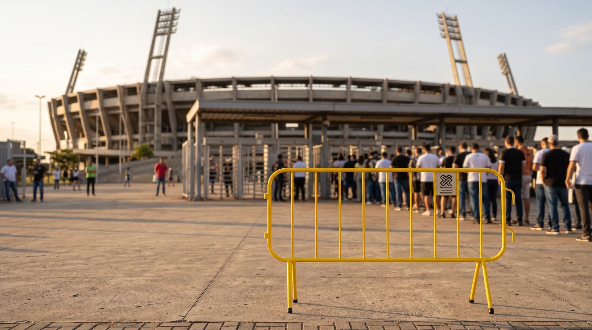 Grade industrial Multfluxo em uso: Eventos