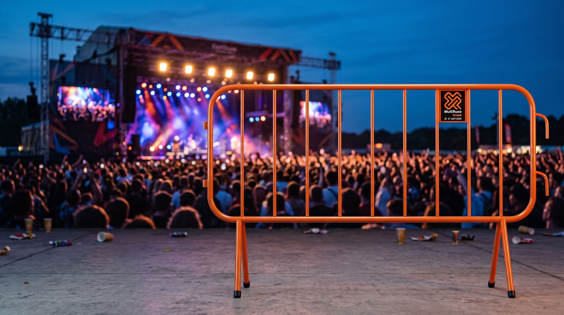 Grade Multfluxo em uso: Eventos