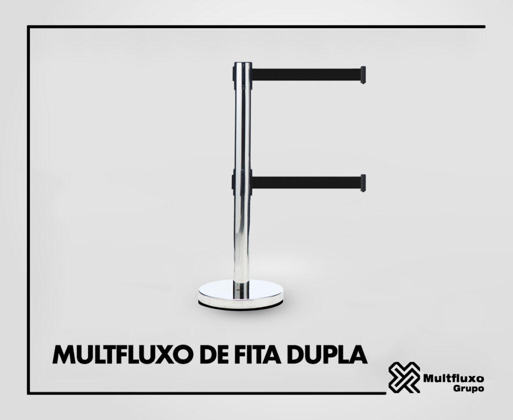 organizador de fila com fita dupla multfluxo de fita dupla