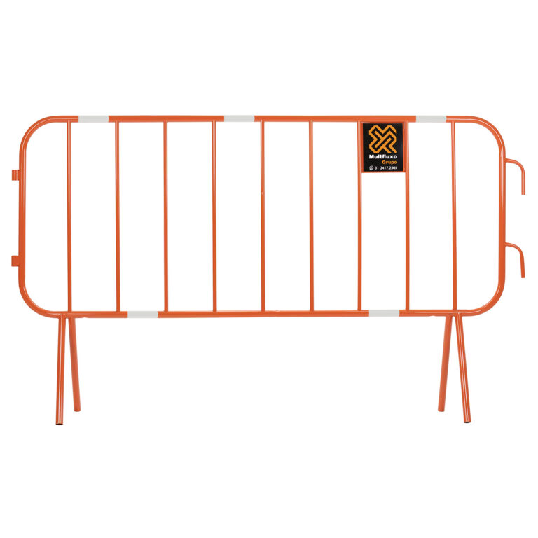 Grade Multfluxo Laranja e Branca Placa Laser