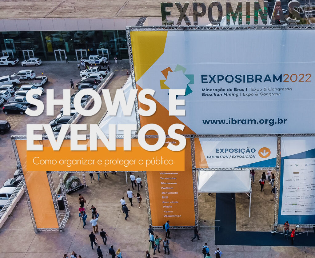 Saiba como organizar seu show ou evento