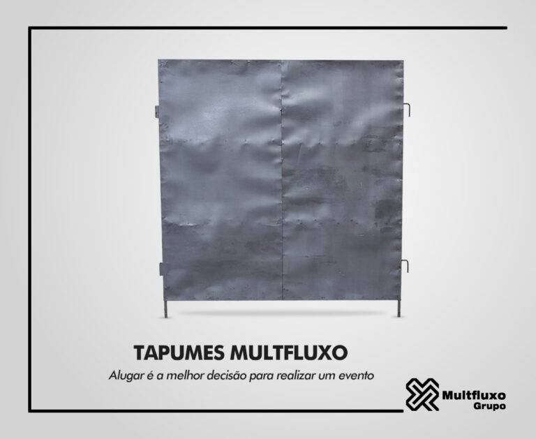 Segurança e Isolamento em eventos com Tapumes Multfluxo